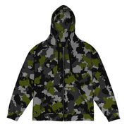Alpha Jungle CAMO Unisex Zip Hoodie - 2XS