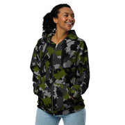 Alpha Jungle CAMO Unisex Zip Hoodie