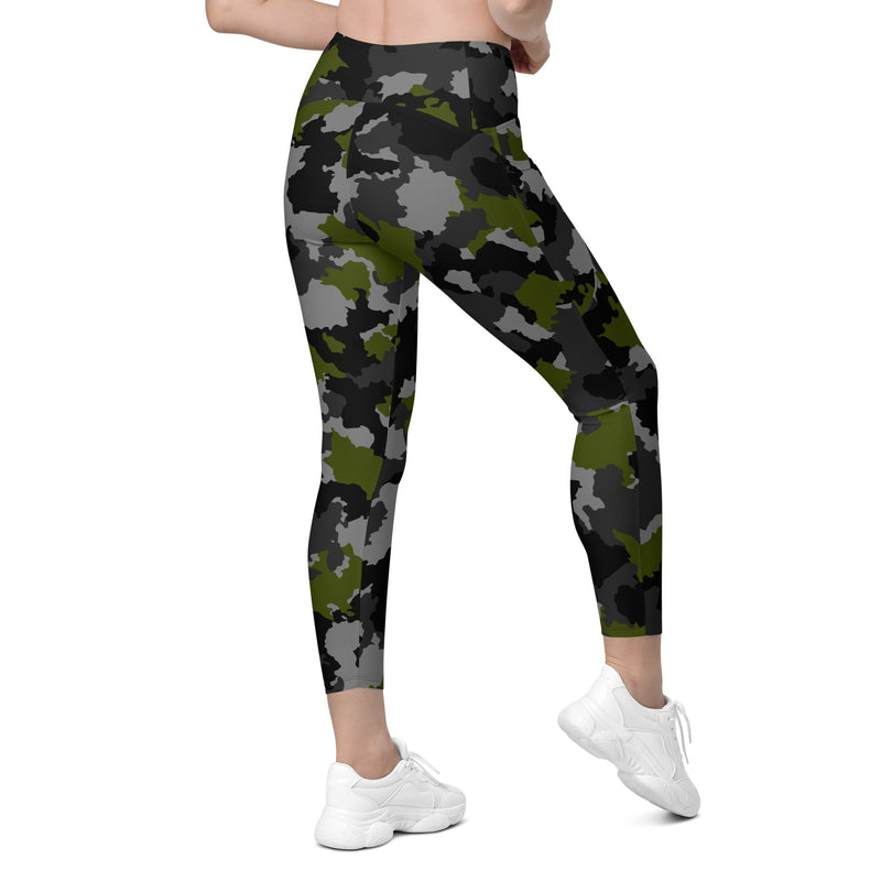 Alpha Jungle CAMO Womens Leggings with Pockets - Women