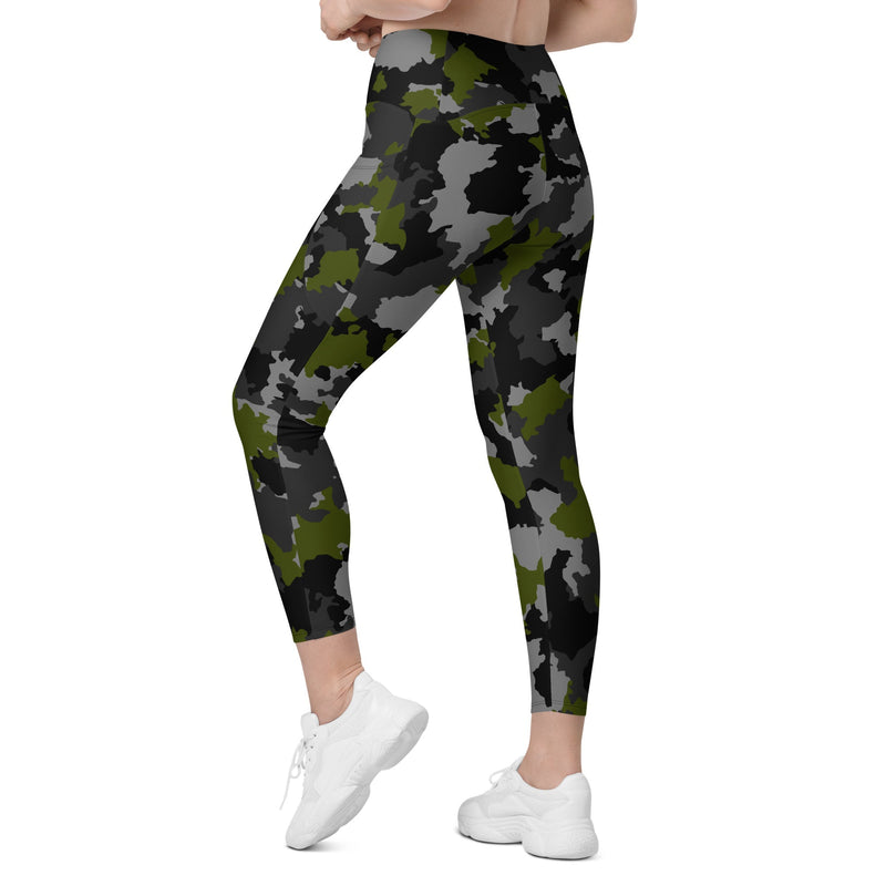 Alpha Jungle CAMO Womens Leggings with Pockets - Women