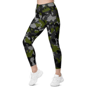 Alpha Jungle CAMO Womens Leggings with Pockets - Women