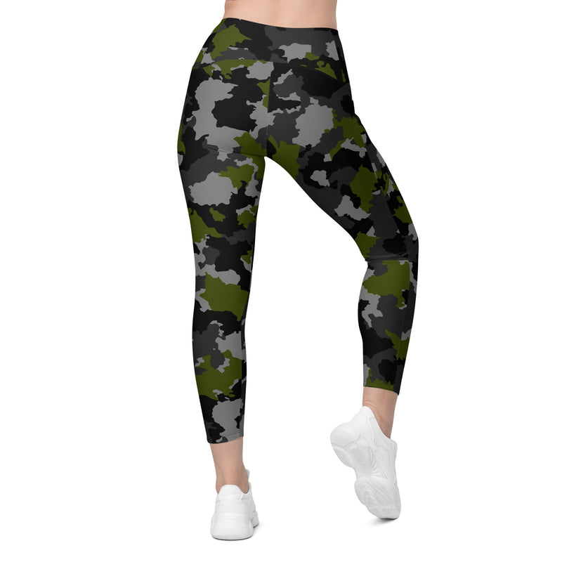 Alpha Jungle CAMO Womens Leggings with Pockets - Women