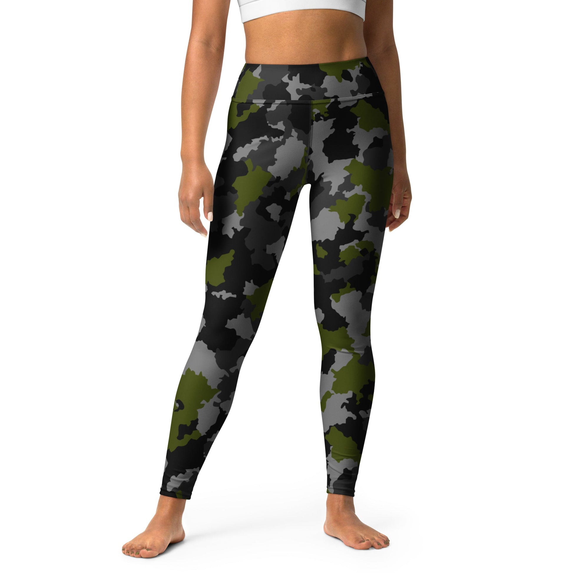Alpha Jungle CAMO Yoga Leggings - XS - Womens
