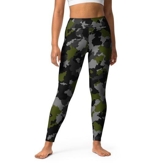 Alpha Jungle CAMO Yoga Leggings - XS - Womens