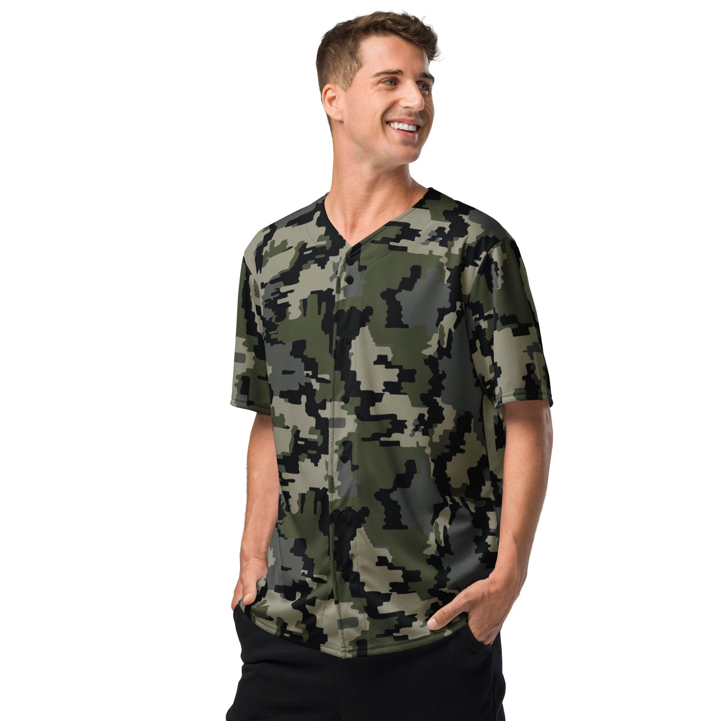 Alpine Invader CAMO baseball jersey - Baseball Jerseys
