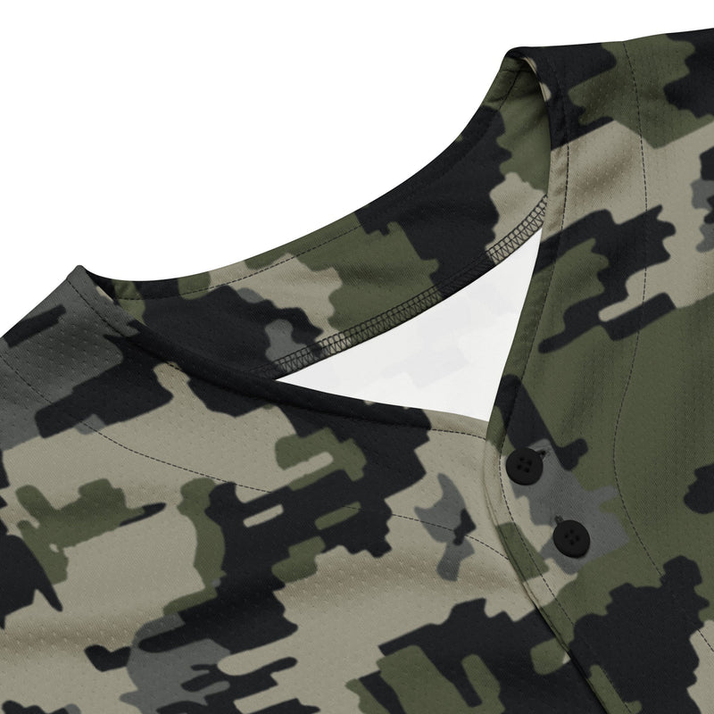 Alpine Invader CAMO Unisex Baseball Jersey