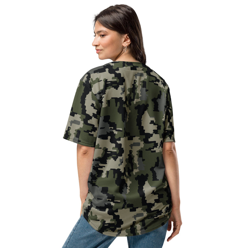 Alpine Invader CAMO Unisex Baseball Jersey