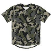 Alpine Invader CAMO Unisex Baseball Jersey