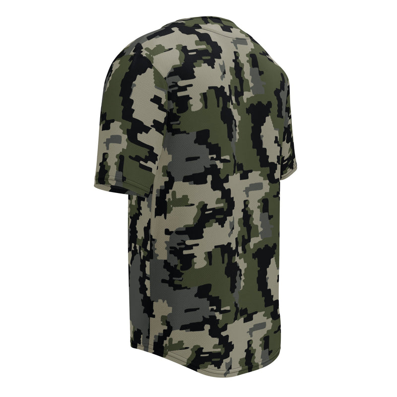 Alpine Invader CAMO Unisex Baseball Jersey