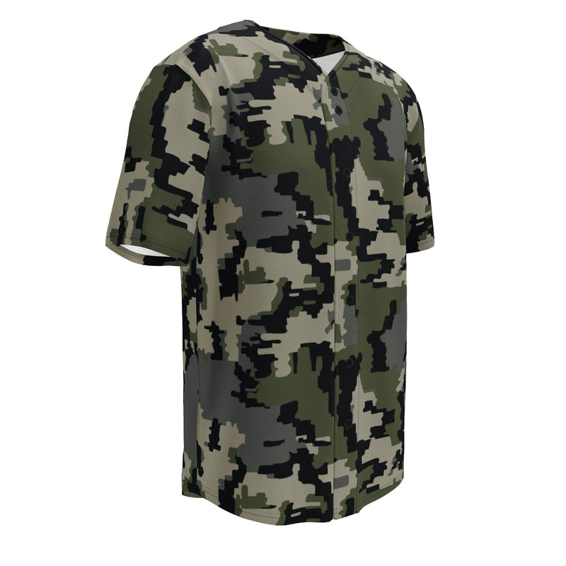 Alpine Invader CAMO Unisex Baseball Jersey