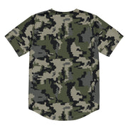 Alpine Invader CAMO Unisex Baseball Jersey