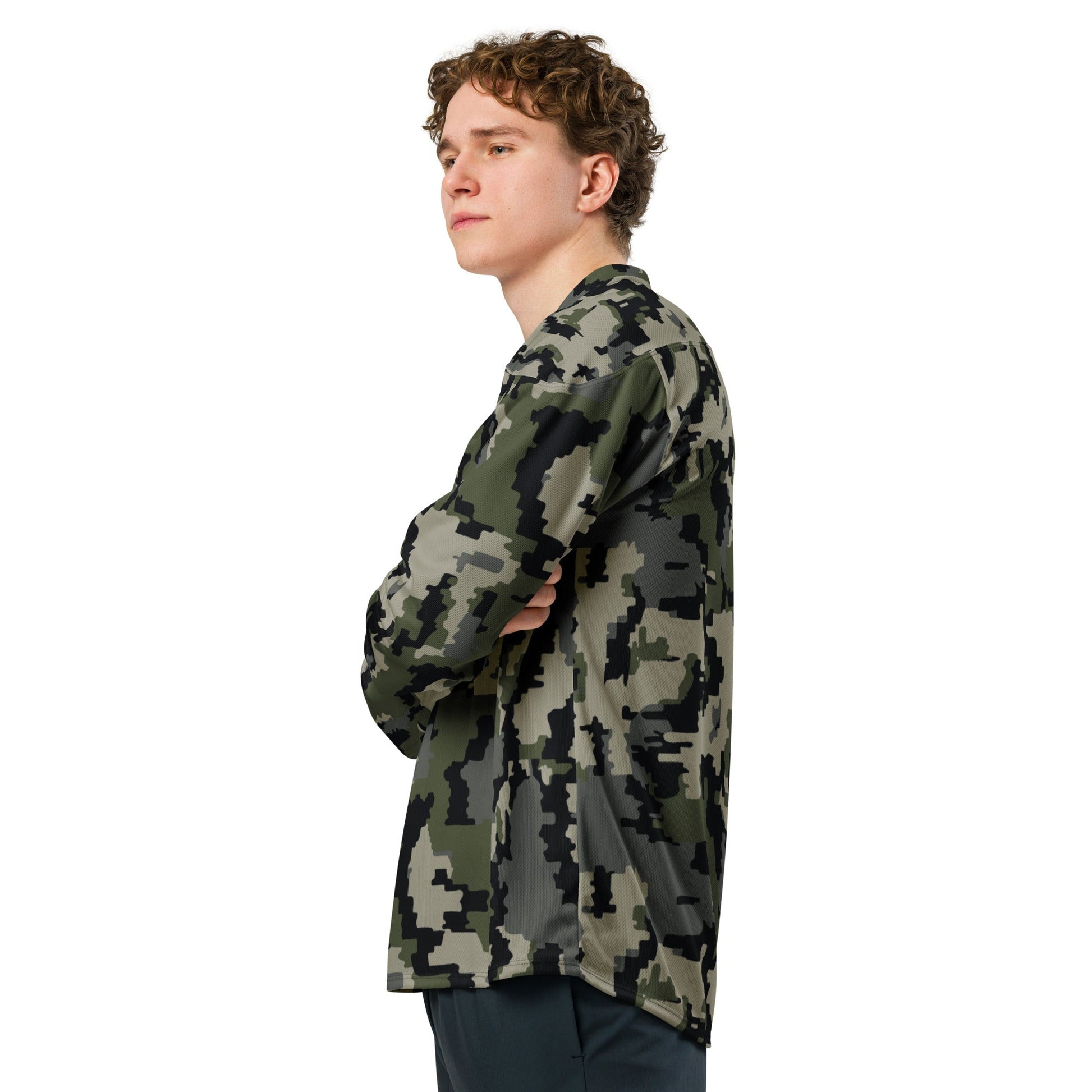 Alpine Invader CAMO hockey fan jersey - 2XS - Hockey Jerseys