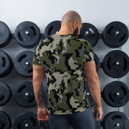 Alpine Invader CAMO Mens Athletic T-Shirt