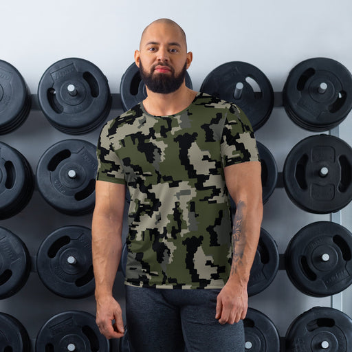 Alpine Invader CAMO Mens Athletic T-Shirt - XS - Shirt