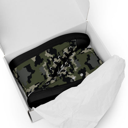 Alpine Invader CAMO Mens high top canvas shoes - High Top Canvas Shoes