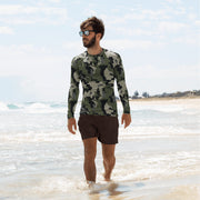 Alpine Invader CAMO Mens Long-Sleeve Rash Guard - XS