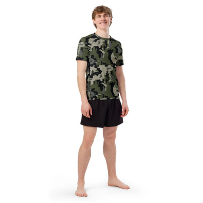 Alpine Invader CAMO Mens Short-Sleeve Rash Guard