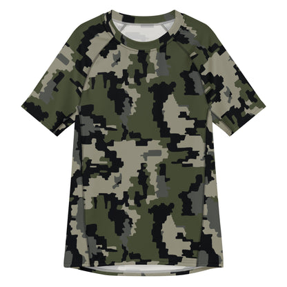 Alpine Invader CAMO Mens Short-Sleeve Rash Guard - 2XS