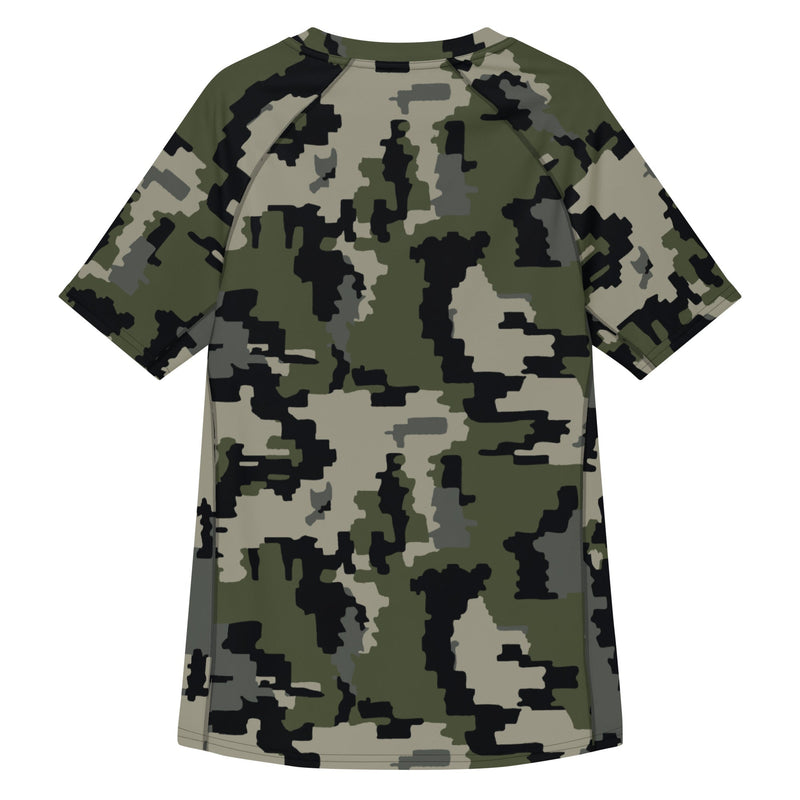 Alpine Invader CAMO Mens Short-Sleeve Rash Guard