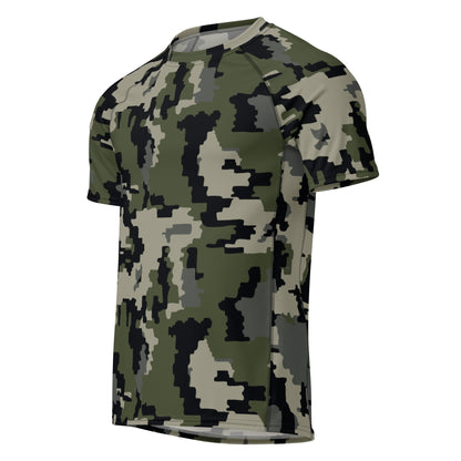 Alpine Invader CAMO Mens Short-Sleeve Rash Guard