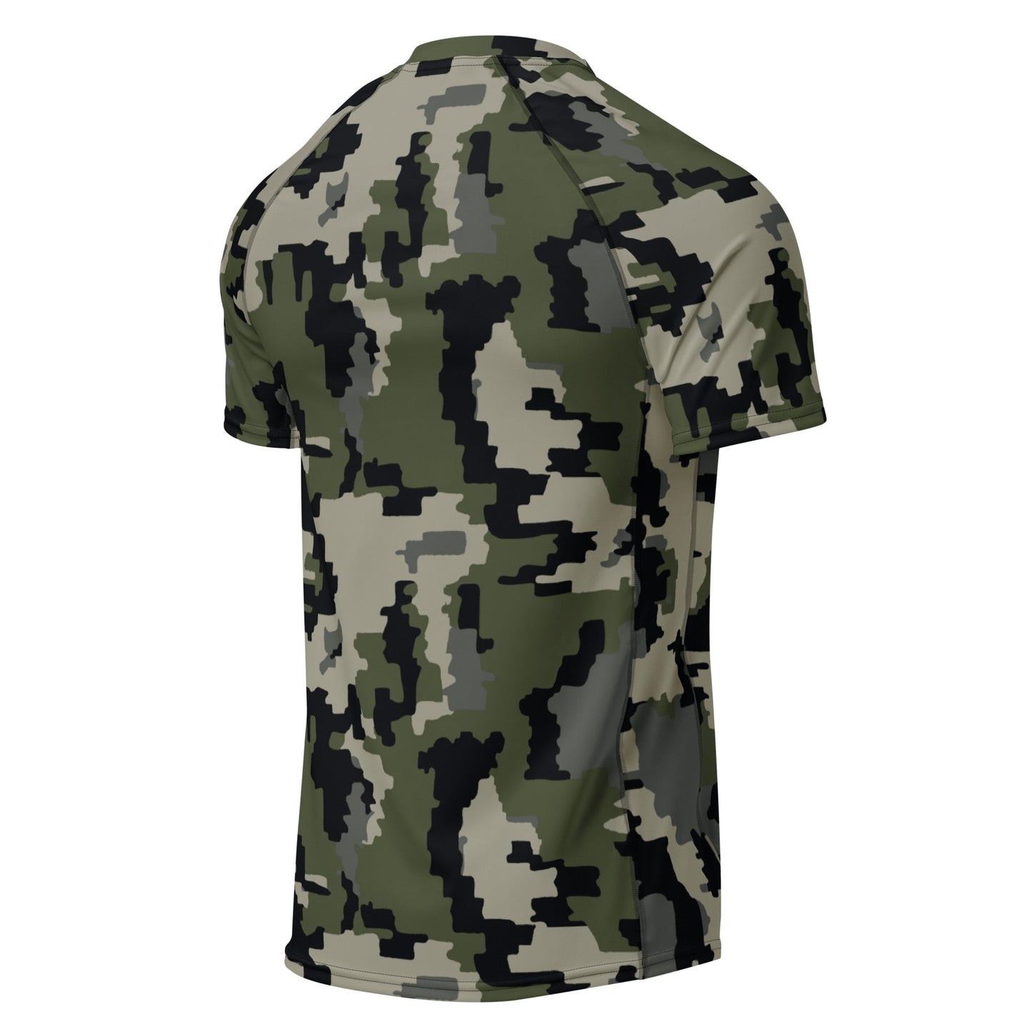 Alpine Invader CAMO Mens Short-Sleeve Rash Guard