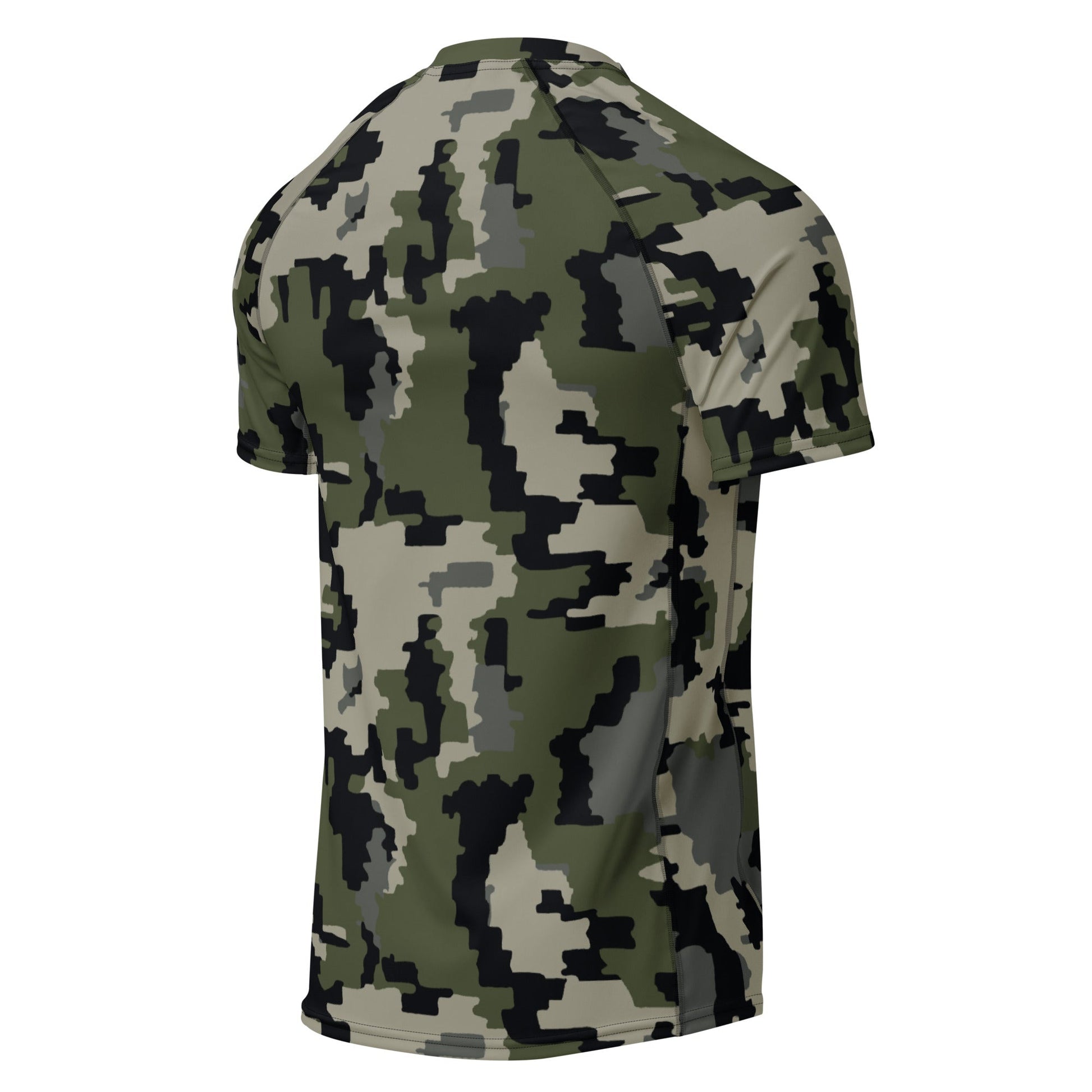 Alpine Invader CAMO Mens Short-Sleeve Rash Guard