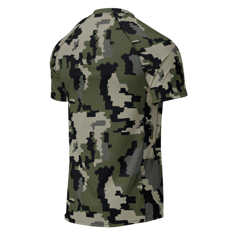 Alpine Invader CAMO Mens Short-Sleeve Rash Guard