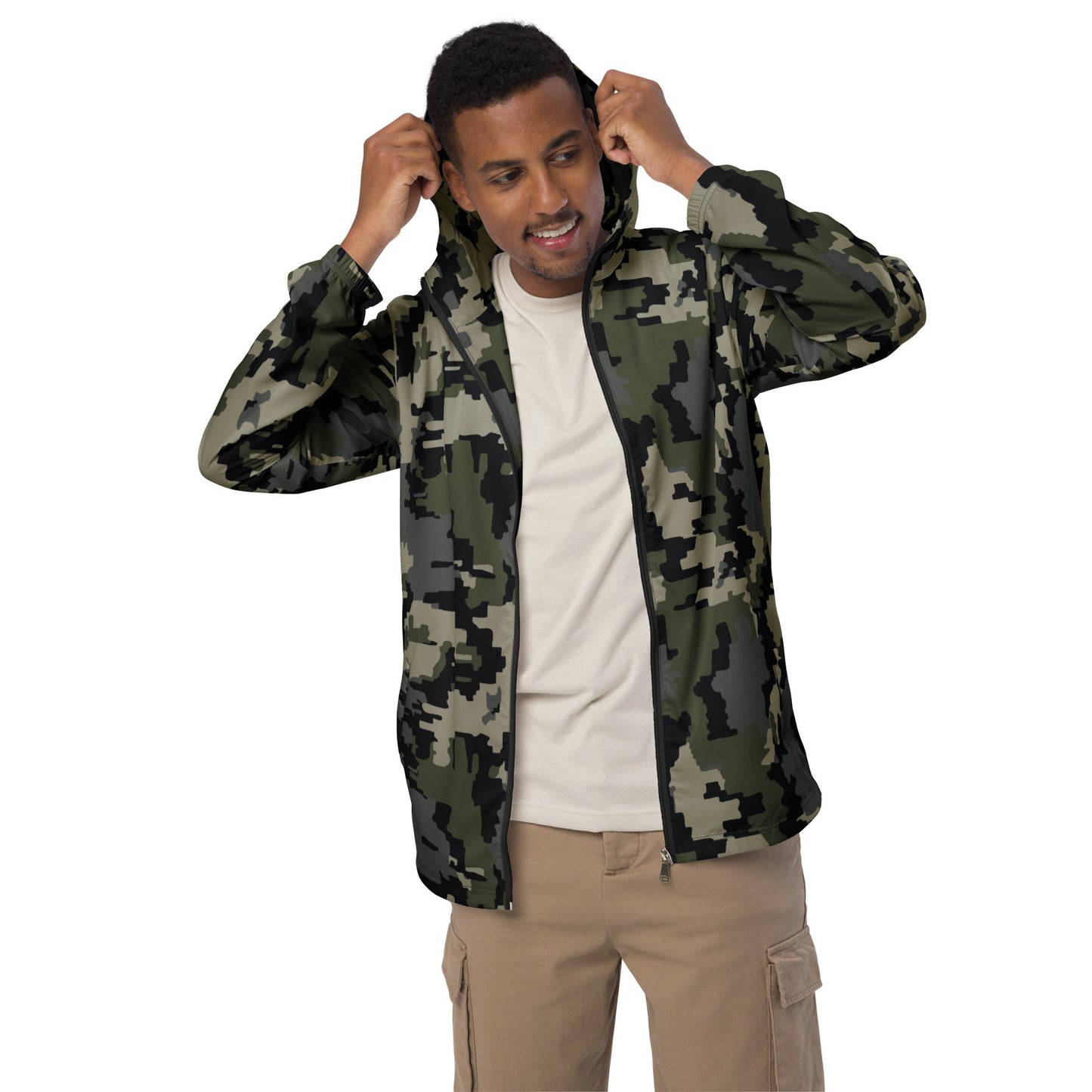 Alpine Invader CAMO Mens windbreaker - Windbreakers