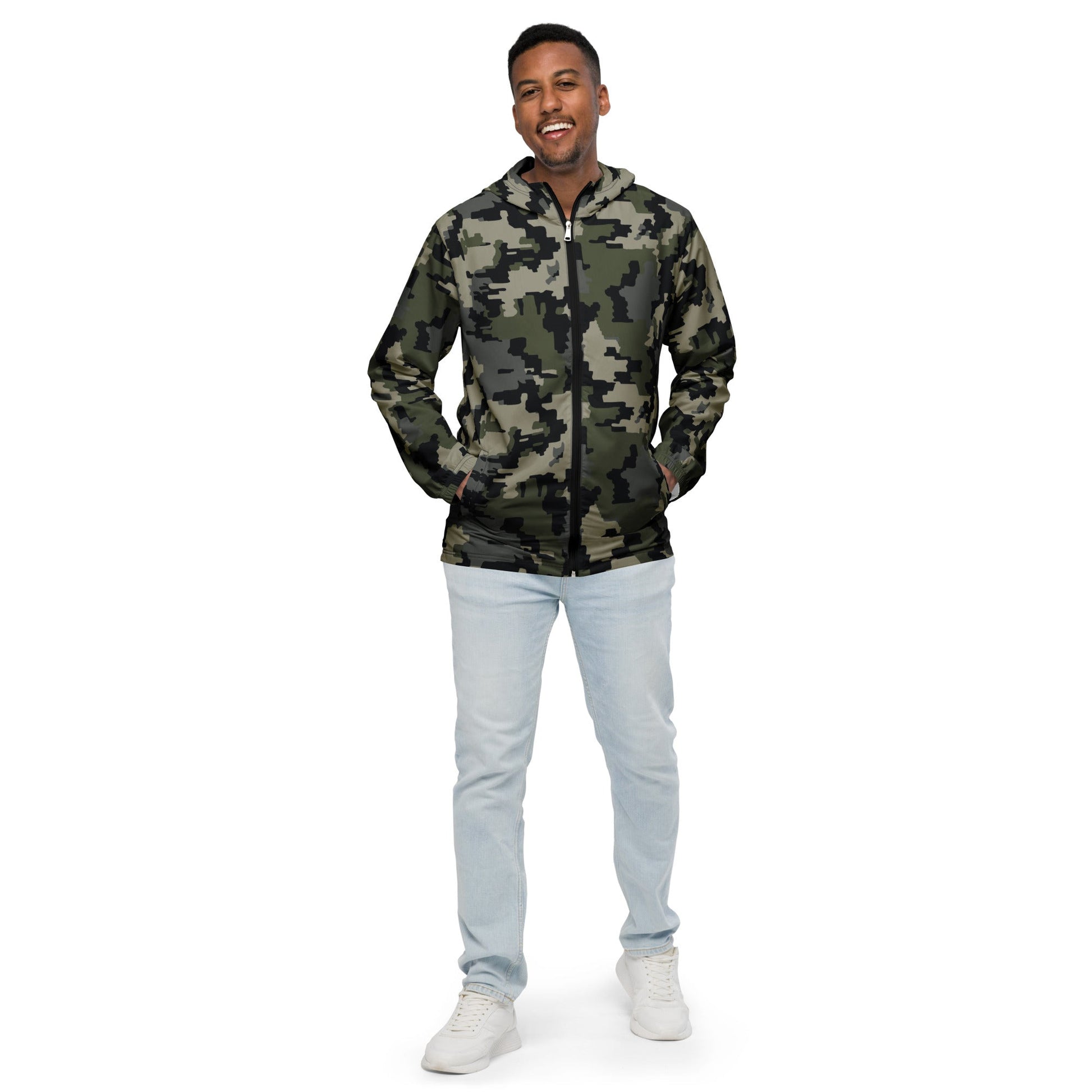 Alpine Invader CAMO Mens windbreaker - Windbreakers