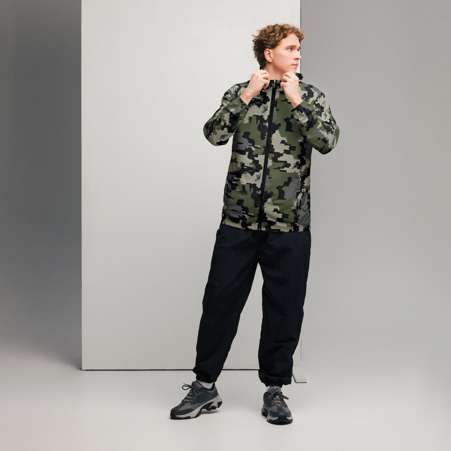 Alpine Invader CAMO Mens windbreaker - Windbreakers