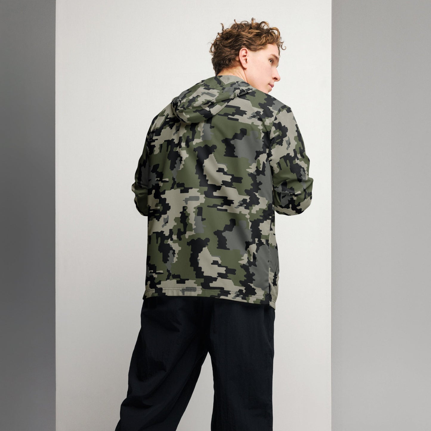 Alpine Invader CAMO Mens windbreaker - Windbreakers