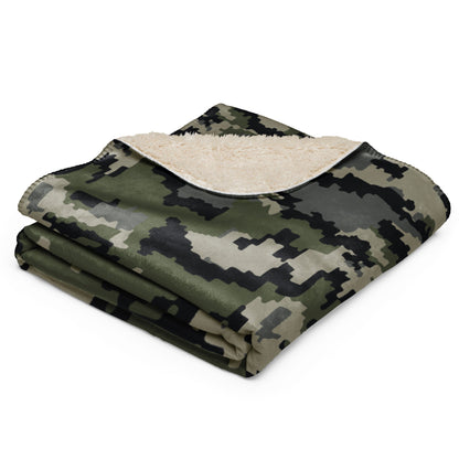 Alpine Invader CAMO Sherpa Blanket
