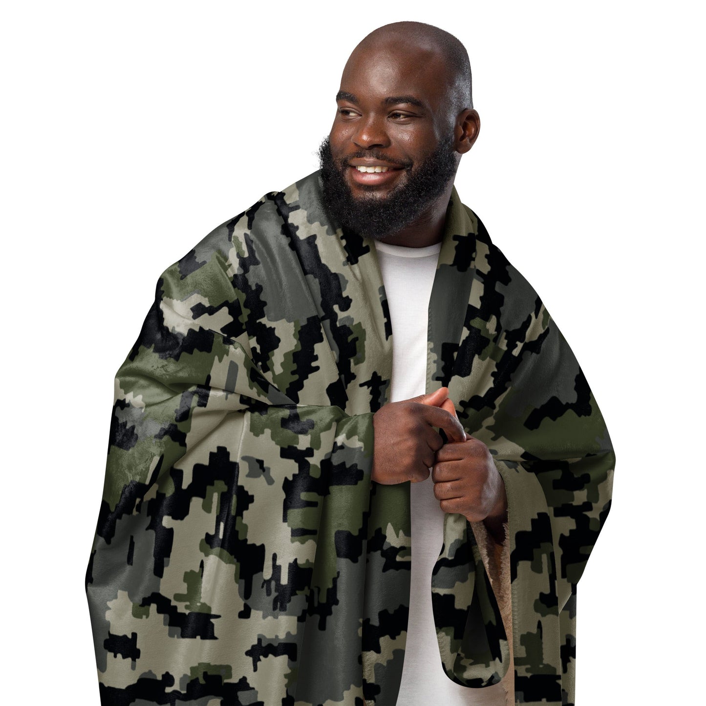 Alpine Invader CAMO Sherpa Blanket