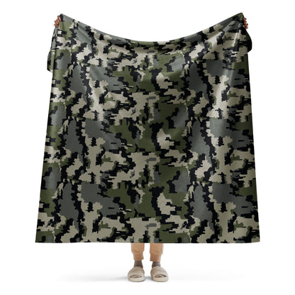 Alpine Invader CAMO Sherpa Blanket - 60″×80″
