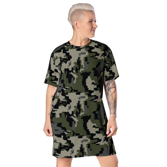 Alpine Invader CAMO T-shirt dress - 2XS - Womens T-Shirt Dresses