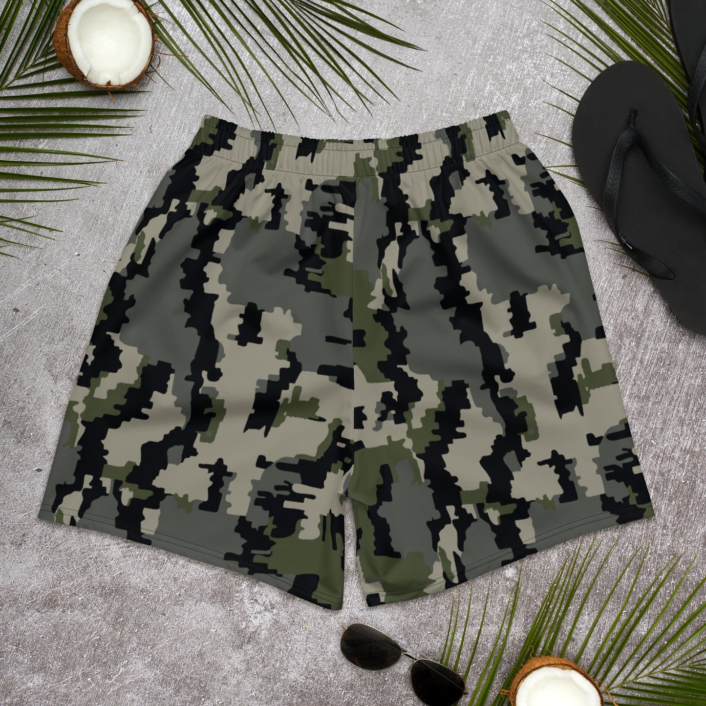 Alpine Invader CAMO Unisex Athletic Long Shorts