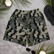 Alpine Invader CAMO Unisex Athletic Long Shorts