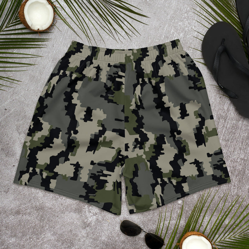 Alpine Invader CAMO Unisex Athletic Long Shorts
