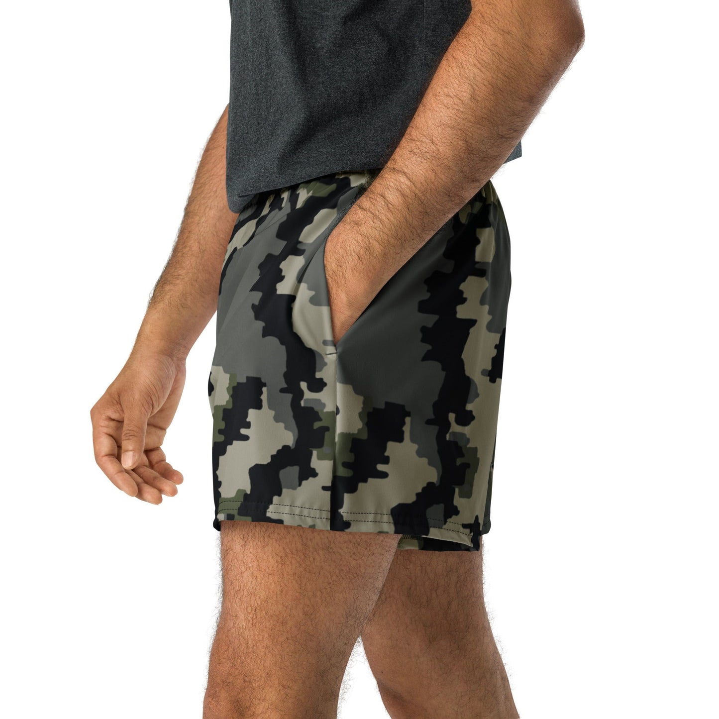 Alpine Invader CAMO Unisex Athletic Shorts - XS