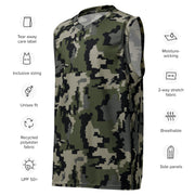 Alpine Invader CAMO Unisex Basketball Jersey