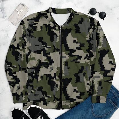Alpine Invader CAMO Unisex Bomber Jacket