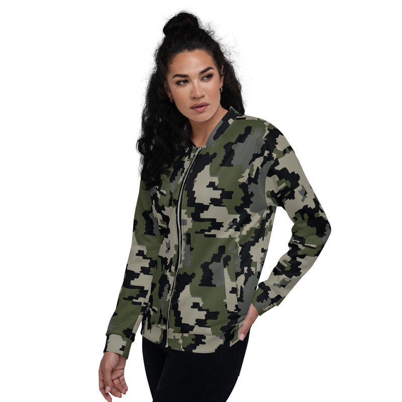 Alpine Invader CAMO Unisex Bomber Jacket