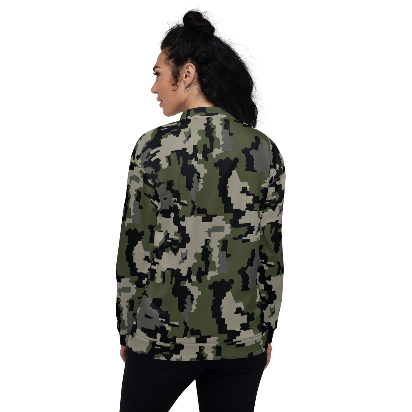 Alpine Invader CAMO Unisex Bomber Jacket