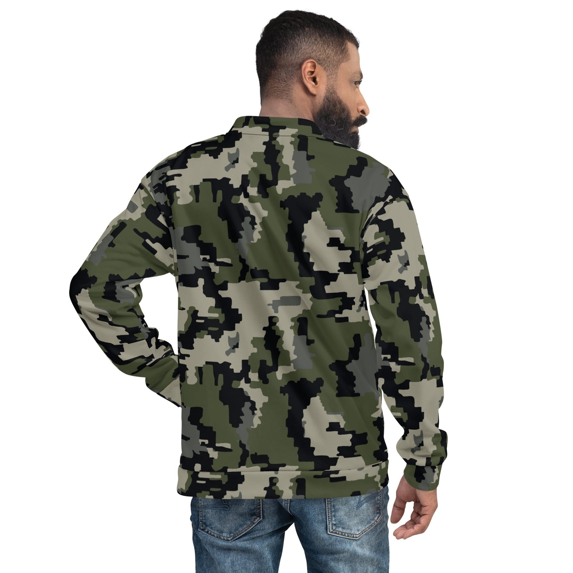 Alpine Invader CAMO Unisex Bomber Jacket