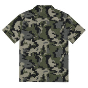 Alpine Invader CAMO Unisex Short-Sleeve Button Shirt - Button-Up
