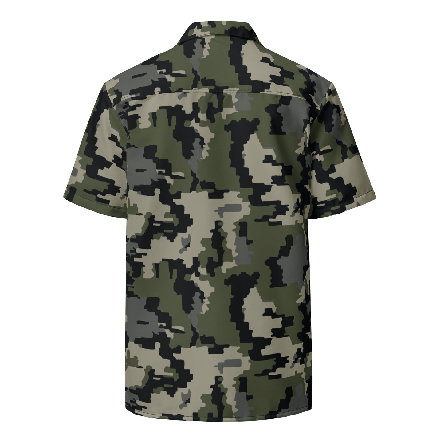 Alpine Invader CAMO Unisex Short-Sleeve Button Shirt