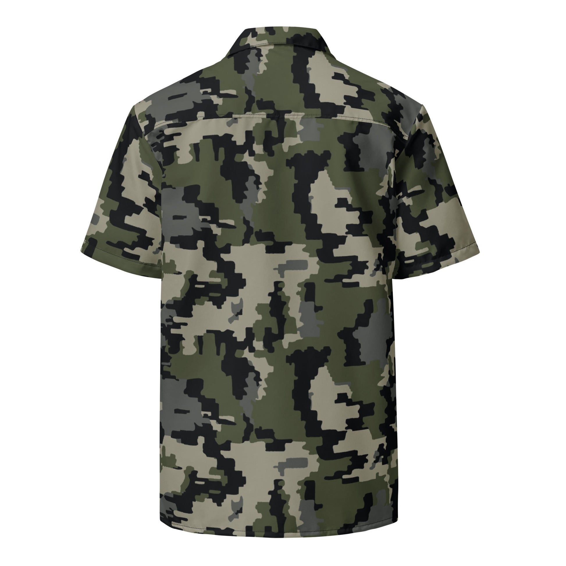 Alpine Invader CAMO Unisex Short-Sleeve Button Shirt