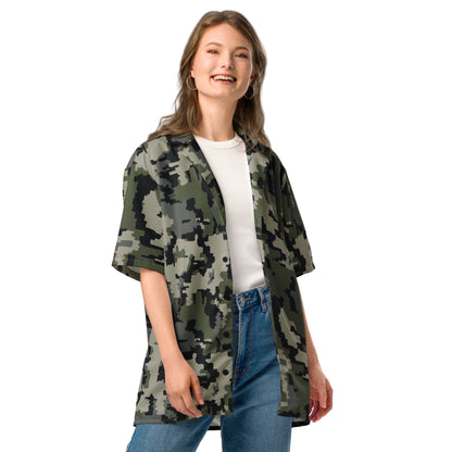 Alpine Invader CAMO Unisex Short-Sleeve Button Shirt