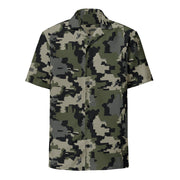 Alpine Invader CAMO Unisex Short-Sleeve Button Shirt - Button-Up