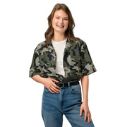 Alpine Invader CAMO Unisex Short-Sleeve Button Shirt - Button-Up